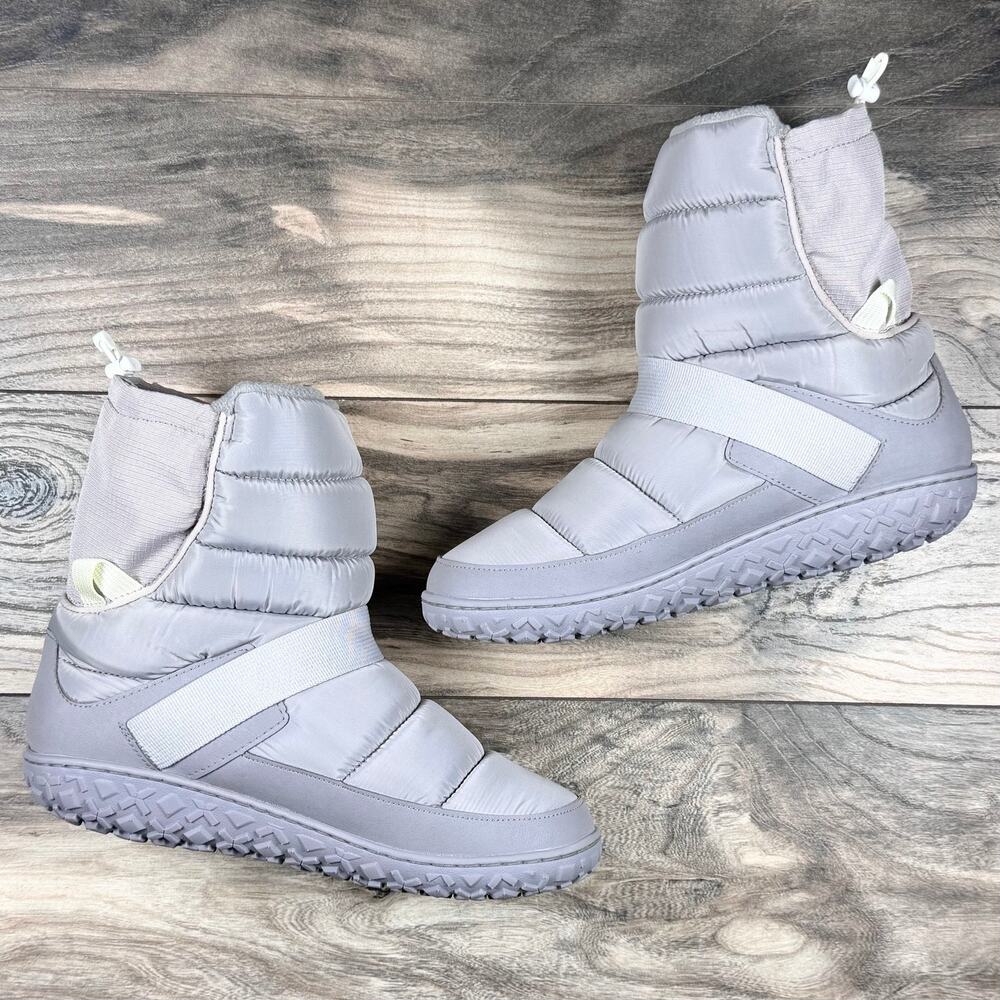 NIB Chaco Ramble Puff Tall Winter Boots 10M Ash Gray Puffer - Picture 5 of 9